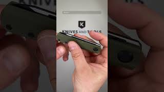 Real Steel G Tanto EDC 7801GT Two Tone Finish Nitro V OD Green G10 slipjoint pocket knife [upl. by Nilrah]