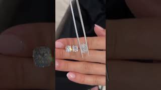 Super Elongated Cushion Diamond Ring [upl. by Breskin107]