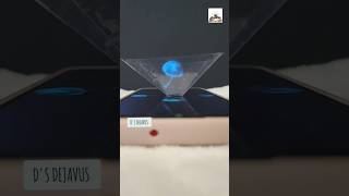 DIY Holographic projection Easy hologram holographics projector diy 3d [upl. by Evatsug]