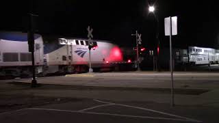 Amtrak California Zephyr stops at Fort Morgan CO 2Oct2022 [upl. by Walburga]