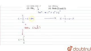 Which of the following reagents is preferred to synthesize neopentryl halide from neopentyl alcohol [upl. by Gusty731]