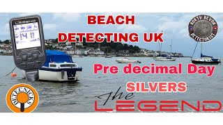 BEACH METAL DETECTING UK  NOKTA LEGEND  SILVER  PRE DECIMALS  detecnicksmetaldetectors2984 [upl. by Tiraj]