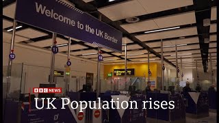 UKs population increases by 1 in a year mainly due to net migration ONS says UK 8Oct2024 [upl. by Cynthia640]