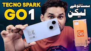 Tecno Spark Go 1 Unboxing amp Review 🔥 120Hz Display Reality ‼️ Buy Or Not [upl. by Lartnom]