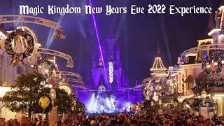 Magic Kingdom New Years Eve 2022 Experience w Dance Parties Fireworks amp More  Walt Disney World [upl. by Adnael954]