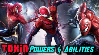 Venom మనవడు Carnage కొడుకు అయిన Toxin స్టోరీ Toxin Origin powers amp Abilities Venom facts [upl. by Eboj]