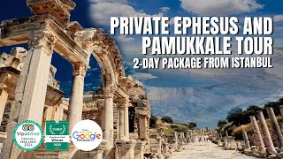 Private Ephesus and Pamukkale Tour  2Day Package from Istanbul [upl. by Nair]