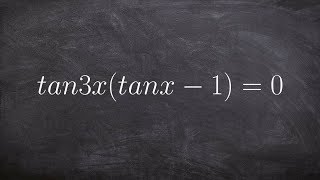 Finding all of the solutions of a equation with tangent and a triple angle [upl. by Sondra]