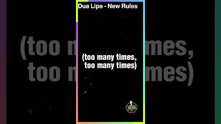 DUA LIPA  NEW RULES  10HITBOXshorts [upl. by Gibbons843]