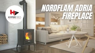 Nordflam Adria Fireplace  HYPER FIRES [upl. by Lorenzo]