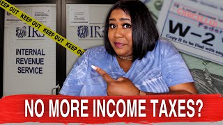 White House to Shut Down the IRS And No More Paying Income Taxes FULL DETAILS [upl. by Oiramd]