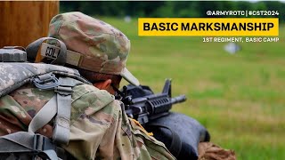 Basic Marksmanship  1st Regiment Basic Camp  CST 2024 [upl. by Hanfurd70]