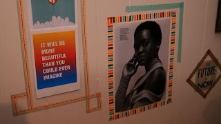 DIY Washi Tape Wall Art [upl. by Nylrats]