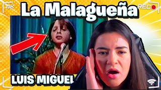 VOCALISTA REACCIONA A LUIS MIGUEL  MALAGUENA SALEROSA [upl. by Boleslaw476]