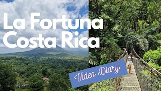 What to do in La Fortuna Costa Rica  Includes Tabacon Springs amp Mystico amp La Fortuna Waterfall [upl. by Scherman]