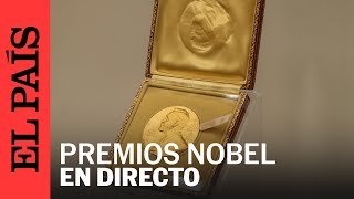 DIRECTO  Premios Nobel ceremonia de entrega en Estocolmo  EL PAÍS [upl. by Lindly]