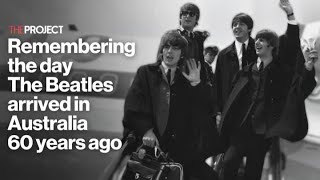 Remembering the day The Beatles arrived in Australia 60 years ago [upl. by Donaldson545]