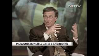 Bill Gates meets Aamir Khan [upl. by Intruok]