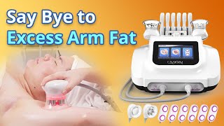 How To Lose Arm Fat BY Cavitation 30 With LED Microcurrent Paddles CAVITATION FATREMOVAL [upl. by Shewchuk157]