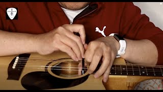 Truss Rod Adjustment on Maton Acoustic Guitar [upl. by Norraj219]