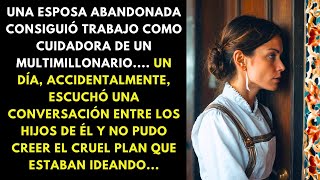 UNA ESPOSA ABANDONADA ACEPTÓ UN TRABAJO COMO CUIDADORA DE UN MULTIMILLONARIO UN DÍA SIN QUERER [upl. by Chyou707]