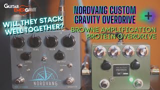 Nordvang Custom Gravity Overdrive  Browne Amplification Protein Overdrive Stack well together [upl. by Anelle464]