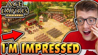 Age of Empires Mobile WORTH THE HYPE First Time Playing [upl. by Gal]