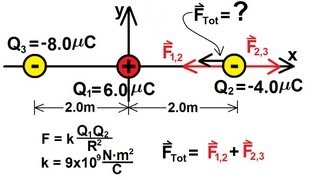 Physics 35 Coulombs Law 2 of 8 [upl. by Ezirtaeb]