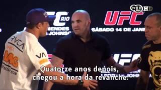 A luta do ano Belfort e Wanderlei Silva farão revanche de 98 [upl. by Zaragoza953]