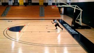 Basketball Suicide Sprint Test [upl. by Inaluahek]