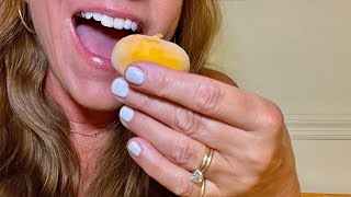 ASMR Mochi Ice Cream Soft eating sounds  soft spoken [upl. by Esenahs316]