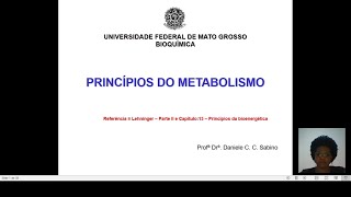 Introdução ao metabolismo [upl. by Aivatal]