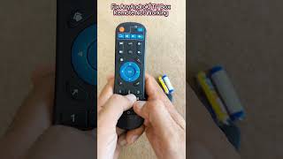 Remote Control Button Not Working or Not Responding to TV Remote Fixed  Fix Android TV Box Remote [upl. by Kauslick]