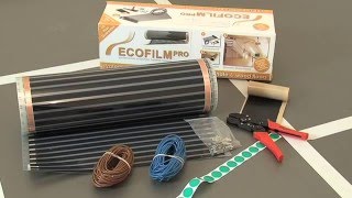 ECOFILM PRO Electric Underfloor Heating Installation Kit [upl. by Favian]