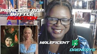 First Time Hearing  MALEFICENT vs DAENERYS Princess Rap Battle  Reaction [upl. by Anilet]