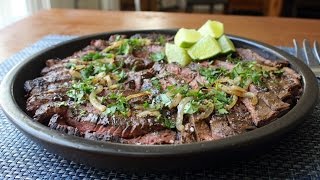 Grilled Mojo Beef  CubanInspired Marinated Skirt Steak Recipe [upl. by Otaner]