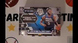 New Product 202324 Mosaic Basketball Mega Box [upl. by Narba]