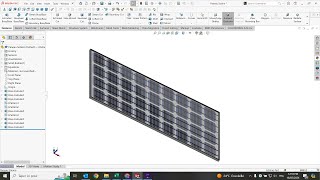 SolidWorks  How to make a Solar PV Panel [upl. by Titania]