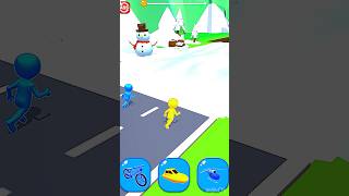 Shape shifting Funny Race Gameplay new hyper casual games shorts shortsvideo shapeshifting [upl. by Aneehsak314]