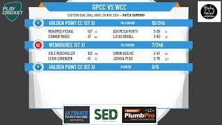 Golden Point CC 1st XI v Wendouree 1st XI [upl. by Onailime530]