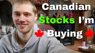 CANADIAN STOCKS Im Buying and Selling Today  January 2024 [upl. by Mercer]