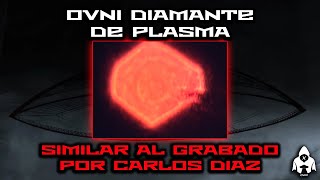 OVNI DIAMANTE ROJO SIMILAR AL OVNI CARLOS DIAZ [upl. by Mathews]