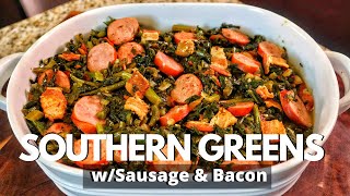 Best Southern Collard Greens Recipe Youll Ever Make [upl. by Gass258]