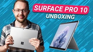 Microsoft Surface Pro 10 Business Unboxing amp Hands On [upl. by Eart]