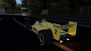 Assetto Corsa F1 1988 Lotus 100T at Tokyo R246 S Nakajima hotlap [upl. by Iliak]