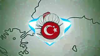 CVRTOON  İzmir Marş Ottoman Empire Sr Pelo Countryball [upl. by Tarr]