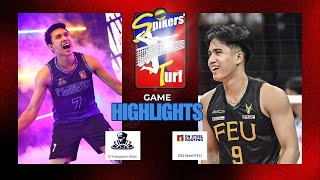 D Navigators VS FEU  Game Highlights  Spikers Turf Mens Volleyball [upl. by Tedman859]