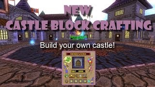 Wizard101 Castle Block Crafting [upl. by Katti]