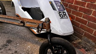 Sinclair C5 “6R” barn find  restoration update July 2024 [upl. by Edme]