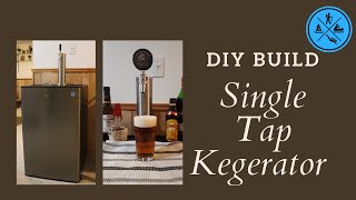 DIY Single Tap Kegerator Build [upl. by Adnelg523]